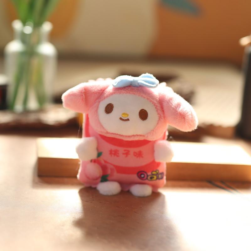 

Милая подвеска в виде картофельных чипсов, плюшевая кукла, кукла-собака Yugui, школьная сумка Meiloti, подвесное украшение 12 cm.