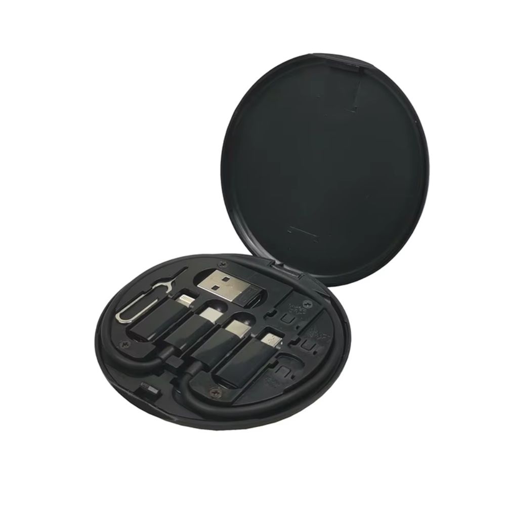 60W Power Cables Set Storage Box Travel Case Fast Charging Cable Device Charging