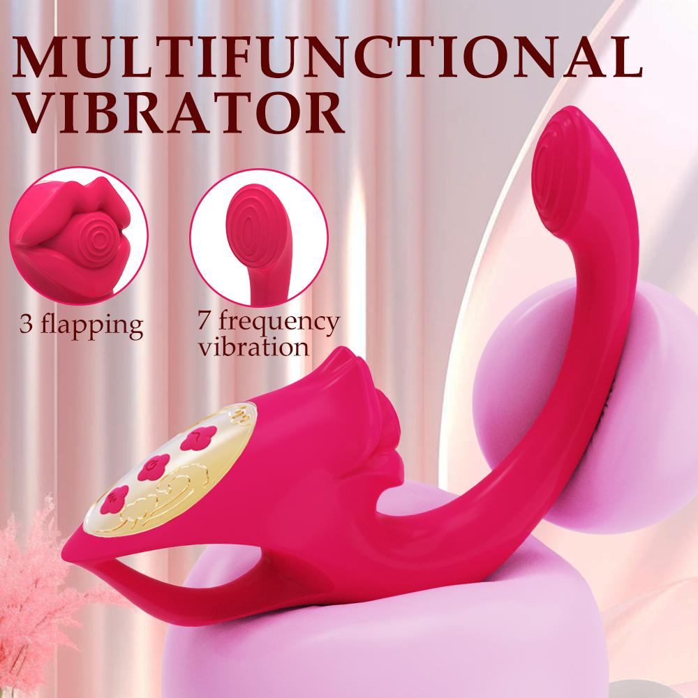 Tongue Vibrator for Clitoris Women Vacuum Stimulator Oral Nipple Clit Sucker G Spot Dildo Female Adults Sex Toys