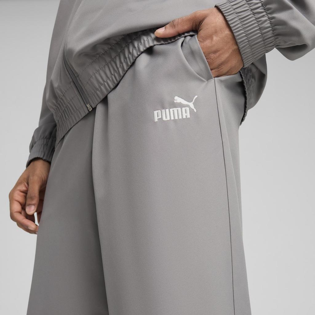 Casual Sports Top and Bottom Set Jersey Quick Dry Woven Piping Tracksuit 687643 25 Color Cast Iron L [PUMA] Men's Spring/Summer (79)