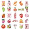 10/30/50pcs Mediterranean Tomato Graffiti Stickers Vintage Watercolor Art Aesthetic Decals Luggage Laptop Phone Sticker Toy Gift