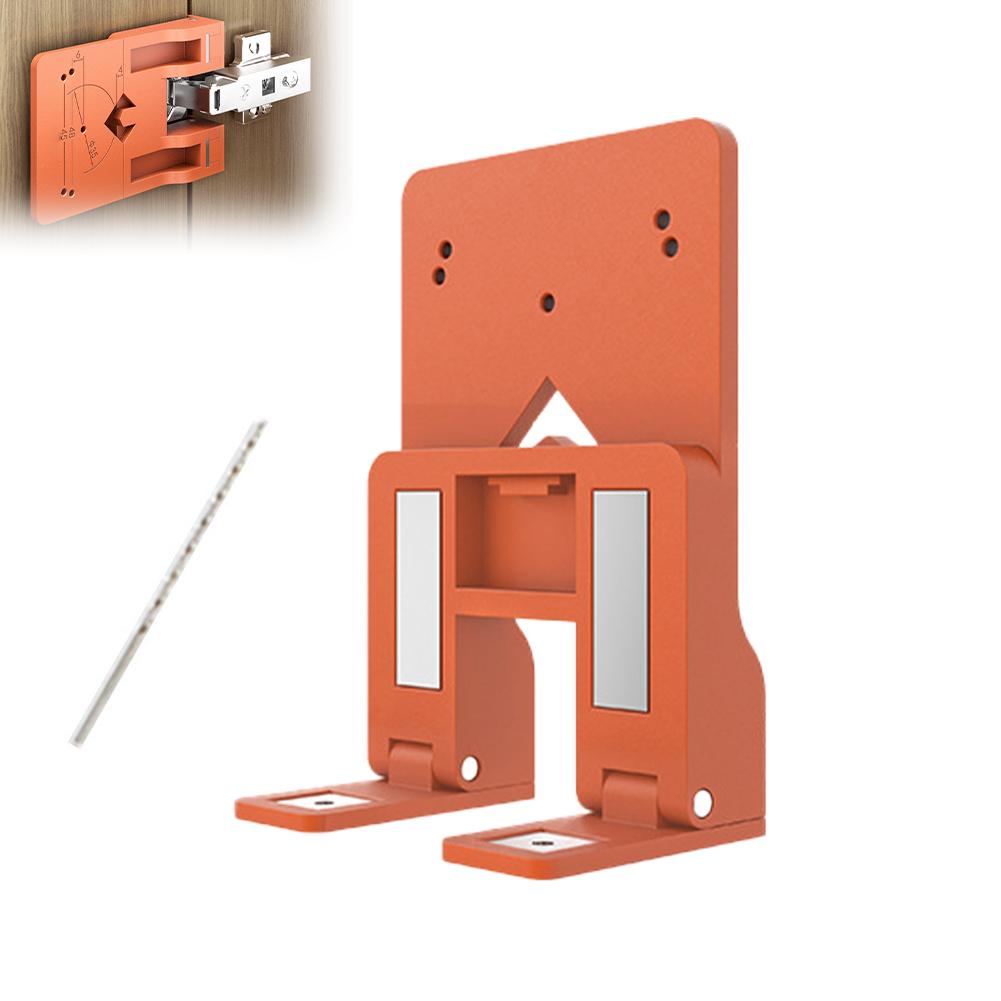 Seam Fixing Plate Cabinet Door Quick Installation Positioning Plate Foldable Fixing Plate Hinge Installation Positioning