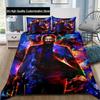 Thriller Film John Wick Bettwäsche Set Einzelbett Twin Bett Vollbett Queen Size Bett Set Erwachsener Jungen Schlafzimmer Bettwäsche Geschenk