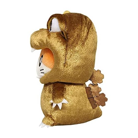 Sanei Boeki Godziham-kun Plush (S) - 13.5cm Height, Removable Hood