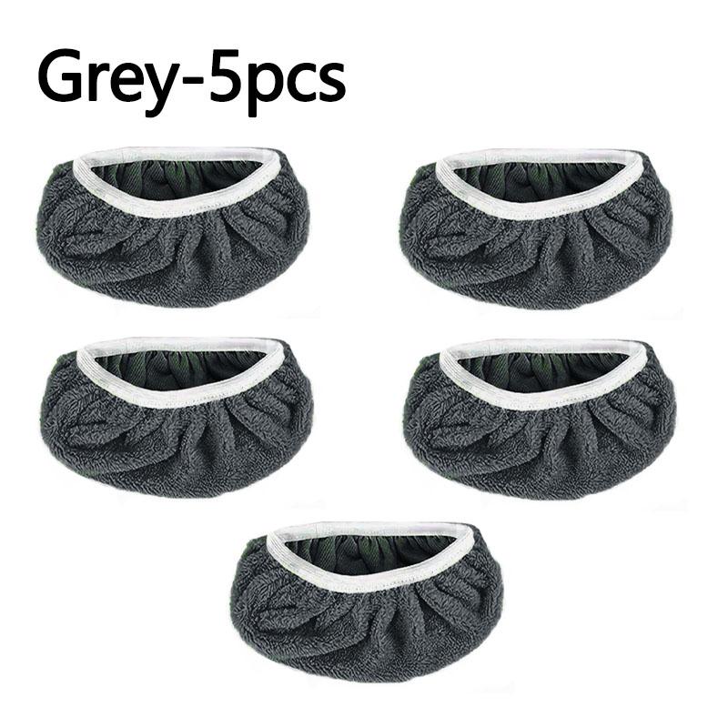 

Плоская швабра Сменная тканевая насадка Губка для мытья Микрофибра Аксессуары для швабры Ткань для швабры Для кухонных принадлежностей для уборки 5pcs серый