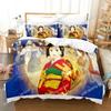 Anime Art Of Satoshi Kon Bedding Set For Bedroom Soft Modern Bedspreads Comefortable Kids Duvet Cover Quilt Cover And Pillowcase