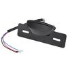Motorcycle LED Rear Brake Tail Light Stop License Plate Lights for   Smoke