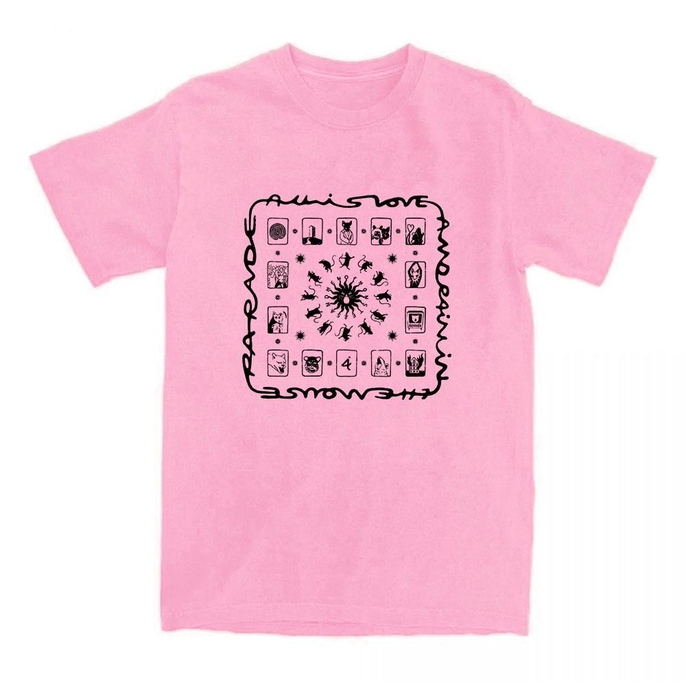 2025 New Essential Cotton Unisex T-Shirt Fashion Printing Soft Breathable Crew Neck Fashion Men's and Women's T-Shirts OnePiece