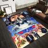 "Top Gun Movie Poster Themed Carpet with Fighter Jets Design" Suitable for Use As an Anti-slip for Living Room Bedroom Sofas