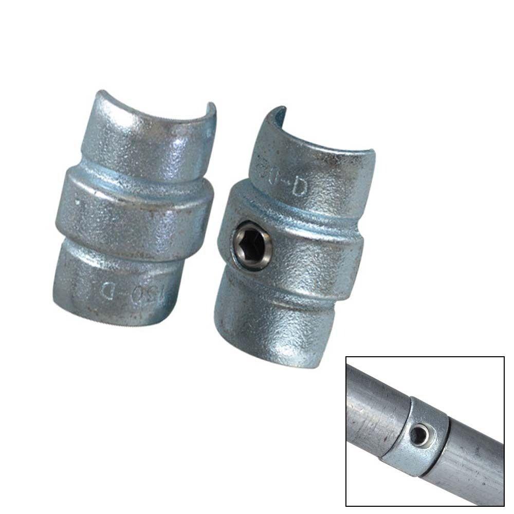cast iron Steel pipe connectors No welding required Extension Steel pipe inner joint Extend connector Directly inside