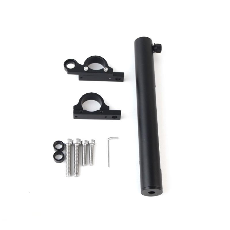 Wrangler JK/JL Flagpole Antenna Bracket: Tailgate Hinge Rack for Two-in-One Modification