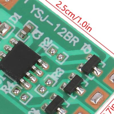 3V6V12V Slow Breathing Light Module 3-way 300mAh Light with Slow Flashing Light Gradually On And Off Chip