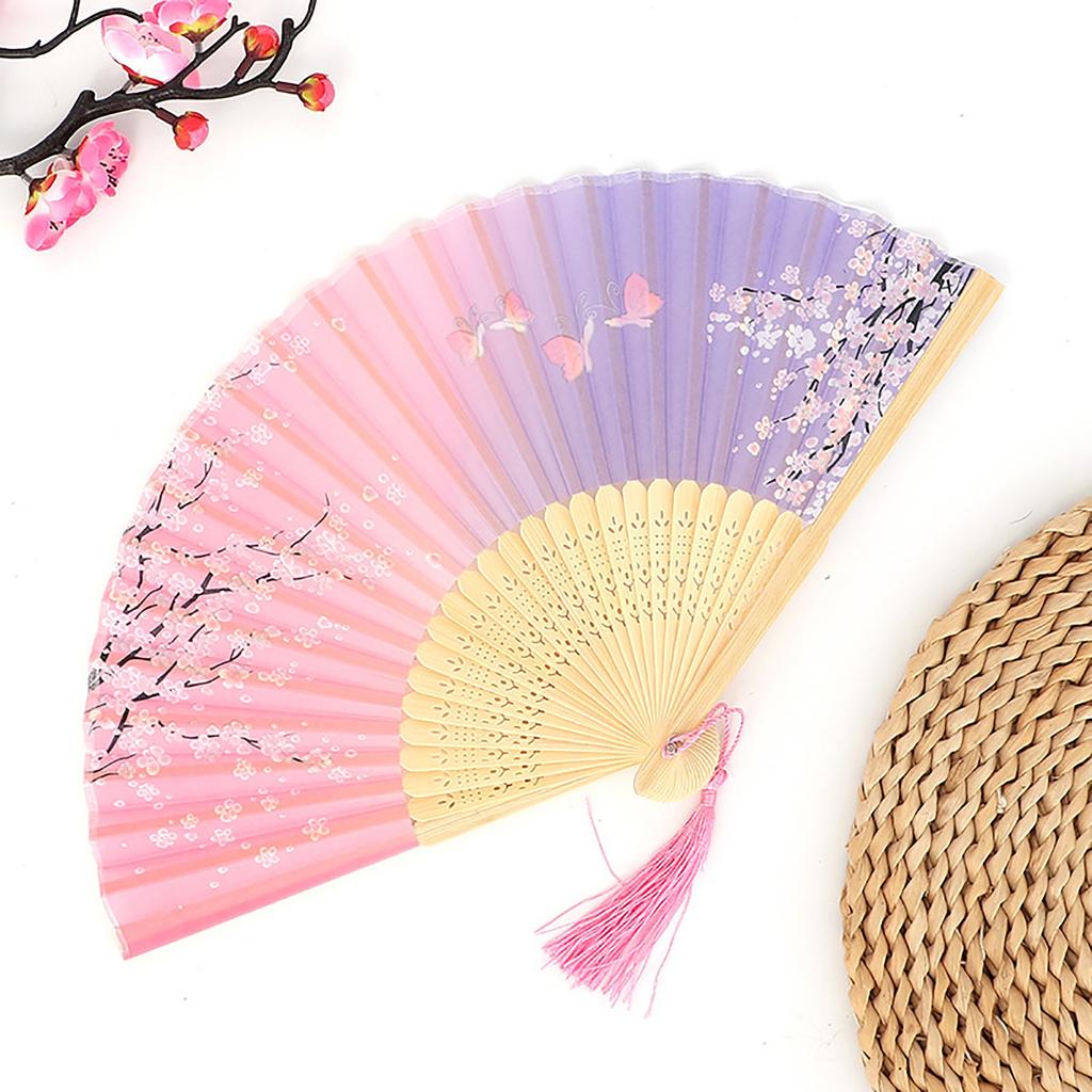 Antique Fan, Chinese Fan, Antique Folding Fan, Dance Fan