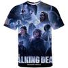 Movie The Walking Dead Graphic T Shirt Men's Clothes Horror 3D Printed Fashion Tees O-Neck T-shirt Harajuku Summer Unisex Tops