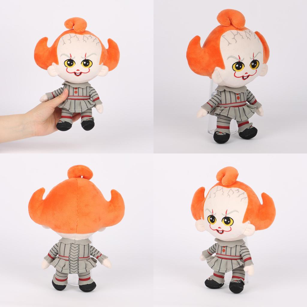 It Pennywise Plush Toy With Long Pile Fibers For Collectors And Fans