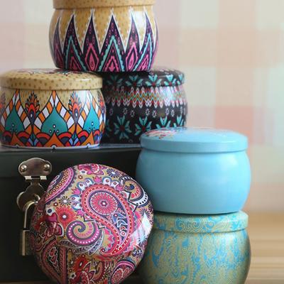 Aufbewahrungsbox, kleine Dose, verschließbare Dosen, Kaffee, Tee, Süßigkeiten, Snacks, kleine runde Dosen, Vorratsbehälter, Gläser