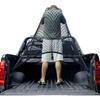 Cargo Net For Pickup Truck Bed, Trucks Cargo Net Mesh Organizer, 4'X4' Stretch To 7'X7' Highly Elastic Truck Bed Net For Camping, Trip Luggage,