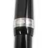 Excellent MONTBLANC Ballpoint pen Johann Strauss Donation pen Black Silver Used