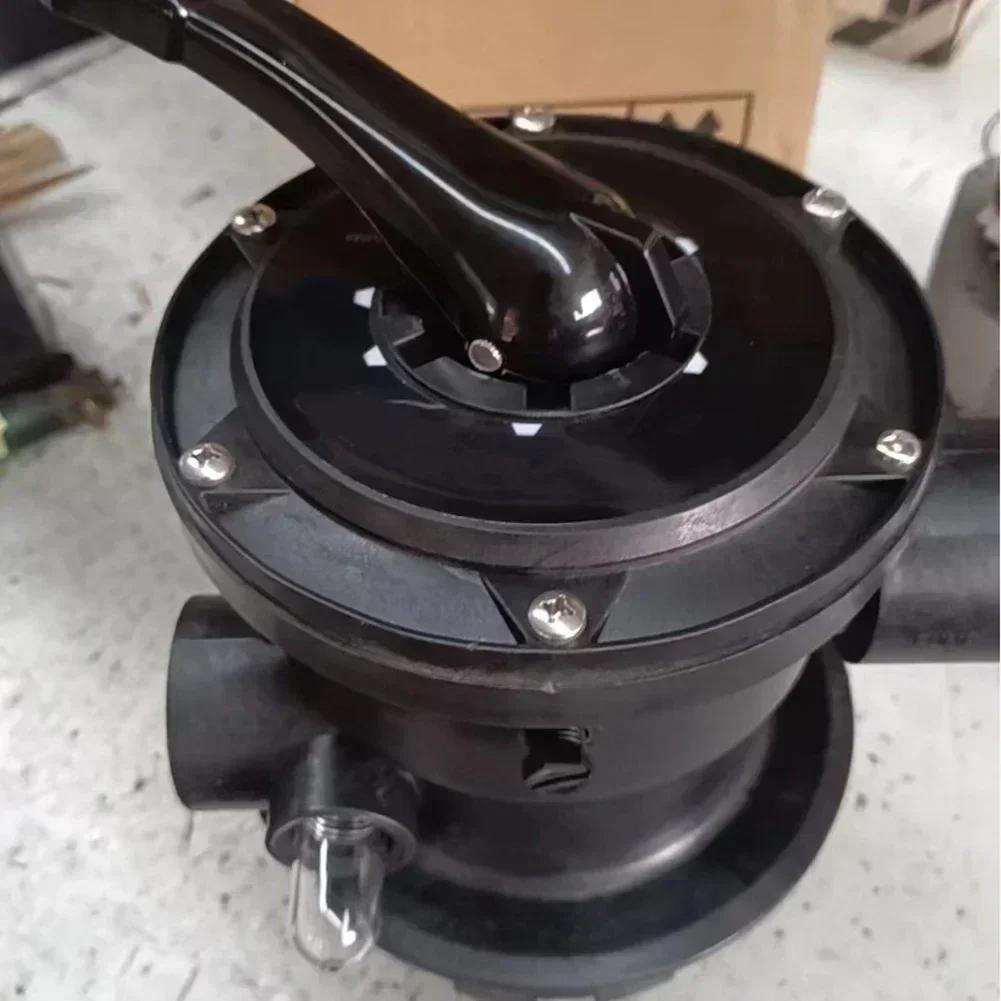 Valve Control Valve Black Control Valve Multiport Valve Replacement Sand Filter For VariFlo Top-Mount Multiport Valve