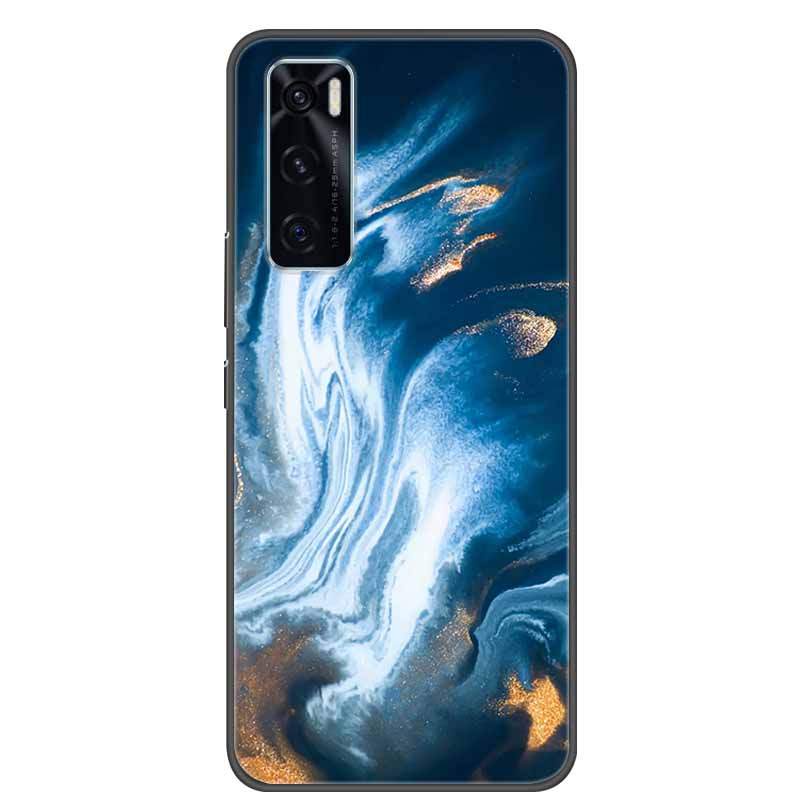 For Vivo V20 SE Case Marble Silicone Soft TPU Bumper Cover Coque For Vivo V20 SE Back Cover Cases for VivoV20 SE V20SE V 20 SE