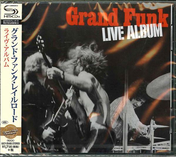 

CD GRAND FUNK RAILROAD - Live Album (SHM-CD) UICY25495 Capitol Records 2015 Japan Obi Rock