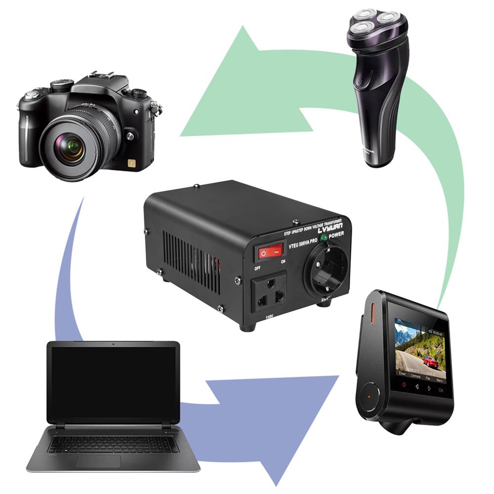 Trasformatore Convertore Di Tensione Step-up E Down Da