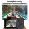 D50 IP68 Waterproof Dual-Screen Selfie Camera HD Outdoor & Underwater Camera