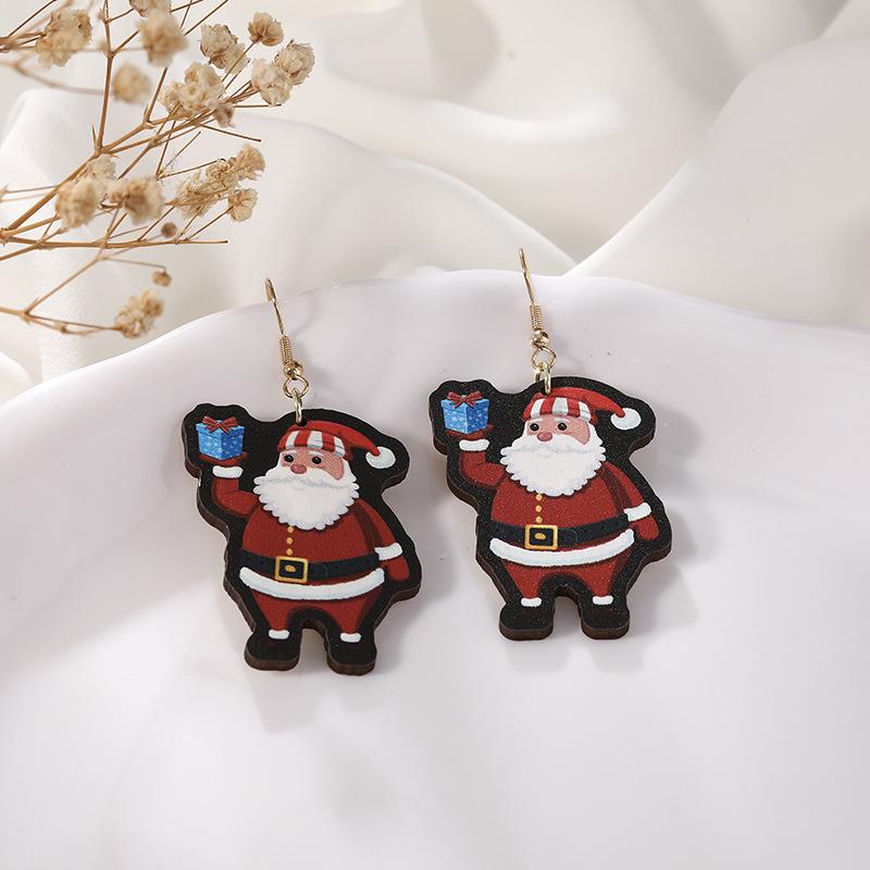 

High-End Reindeer Cartoon Christmas Earrings for Women