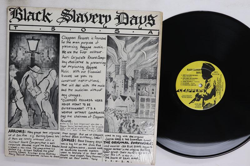 

LP Record VARIOUS Black Slavery Days CLPS1982 CLAPPERS 198 US Reggae Ska Dub Used