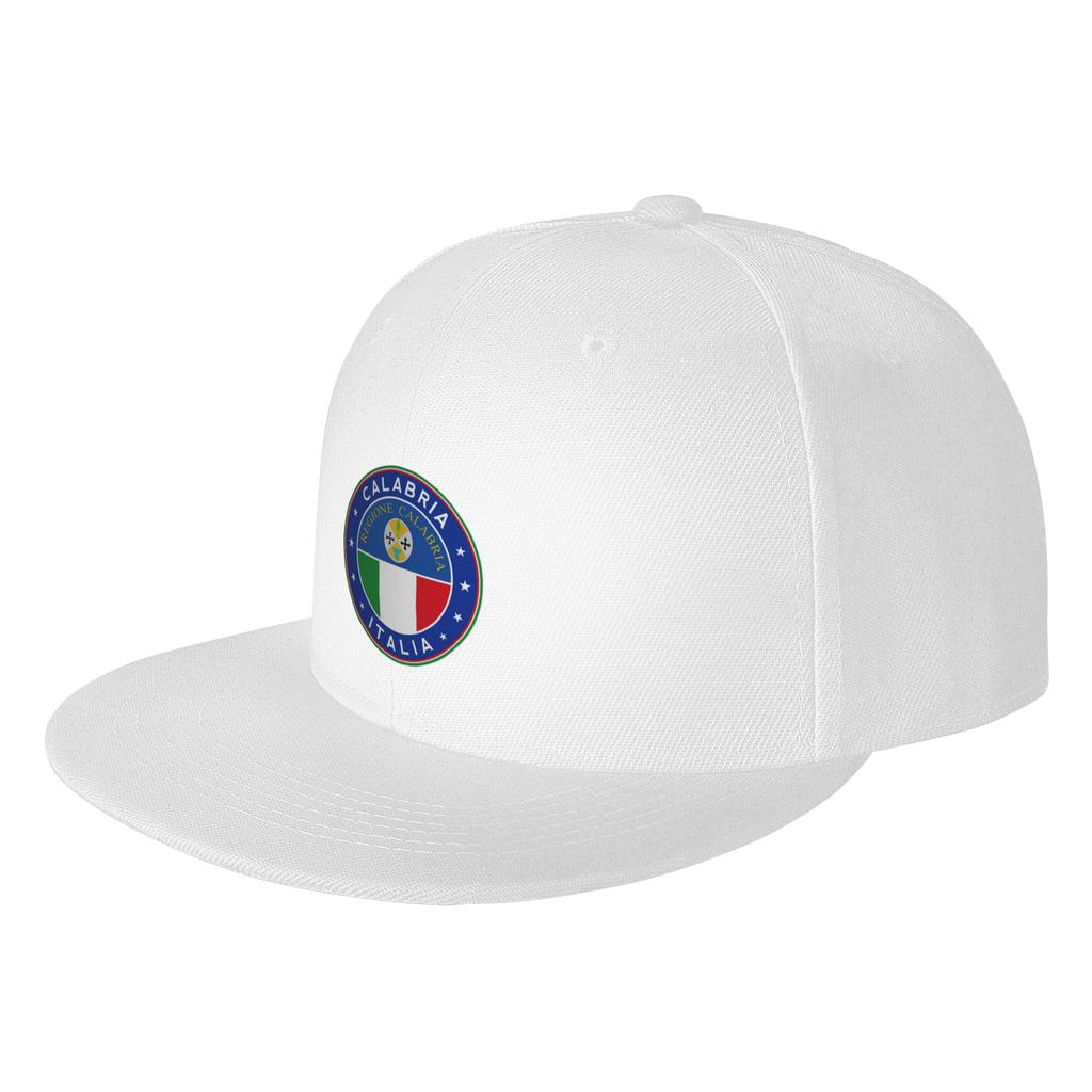 Fashion Calabria Italy Flat Brim Sun Hat Trendy Matching Sports Visors