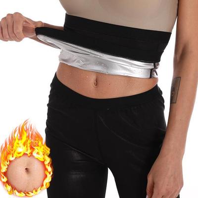 Women's Sports Sauna Belt - Body Shaping Sweatband for Yoga and Fitness