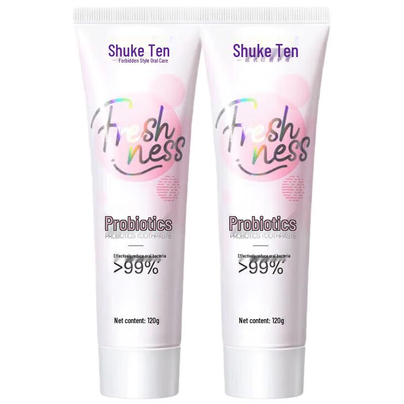 

Shuke+ Refreshing Probiotic Toothpaste - Berry Iced Tea (2x120g)