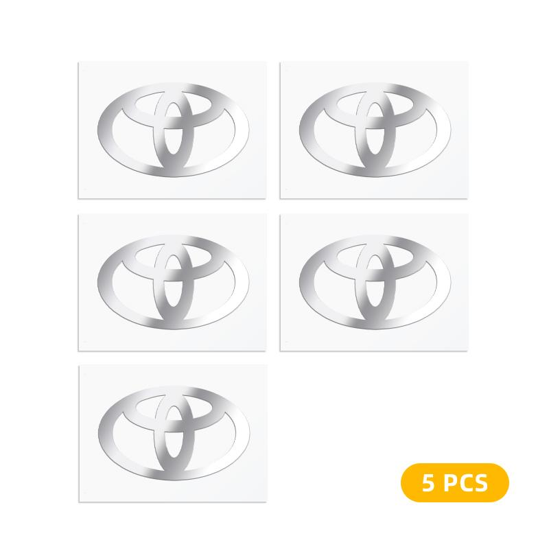 Car styling 3D Metal Car Interior Decoration Sticker Badges For Toyota Prius NHW20 ZVW30 ZVW40 ZVW50