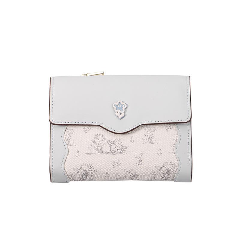 Wallet Student Female Wallet New Small Wallet Short Women's Change Bag Wallet Women's Premium Sense