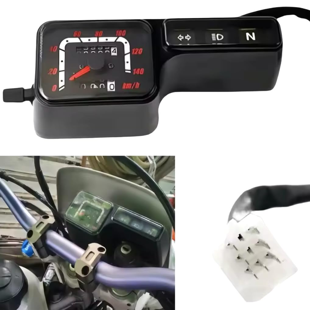 Tacho MD30 Speedometer BAJA CRM250R XLR125R XL250 Baja TLR200 TL125R Ersatz Reparatur Custom Original Kompatibles Teil Deepa RibusuXR250 [Gebraucht]