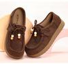 Taiheyuan Old Beijing Cloth Shoes Women's Shoes Autumn Casual Single Shoes Soft soled Anti slip Lightweight Fashion Retro Boken Shoes