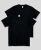 Peulinteuseuta [2Pack] 14-Count 7.4Oz Heavyweight Round Overfit Plain Short Sleeve T-Shirt