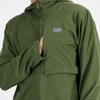 New Balance Impact AT Waterproof KOU Size M Jacket, MJ33276, Men's, (Kombu)