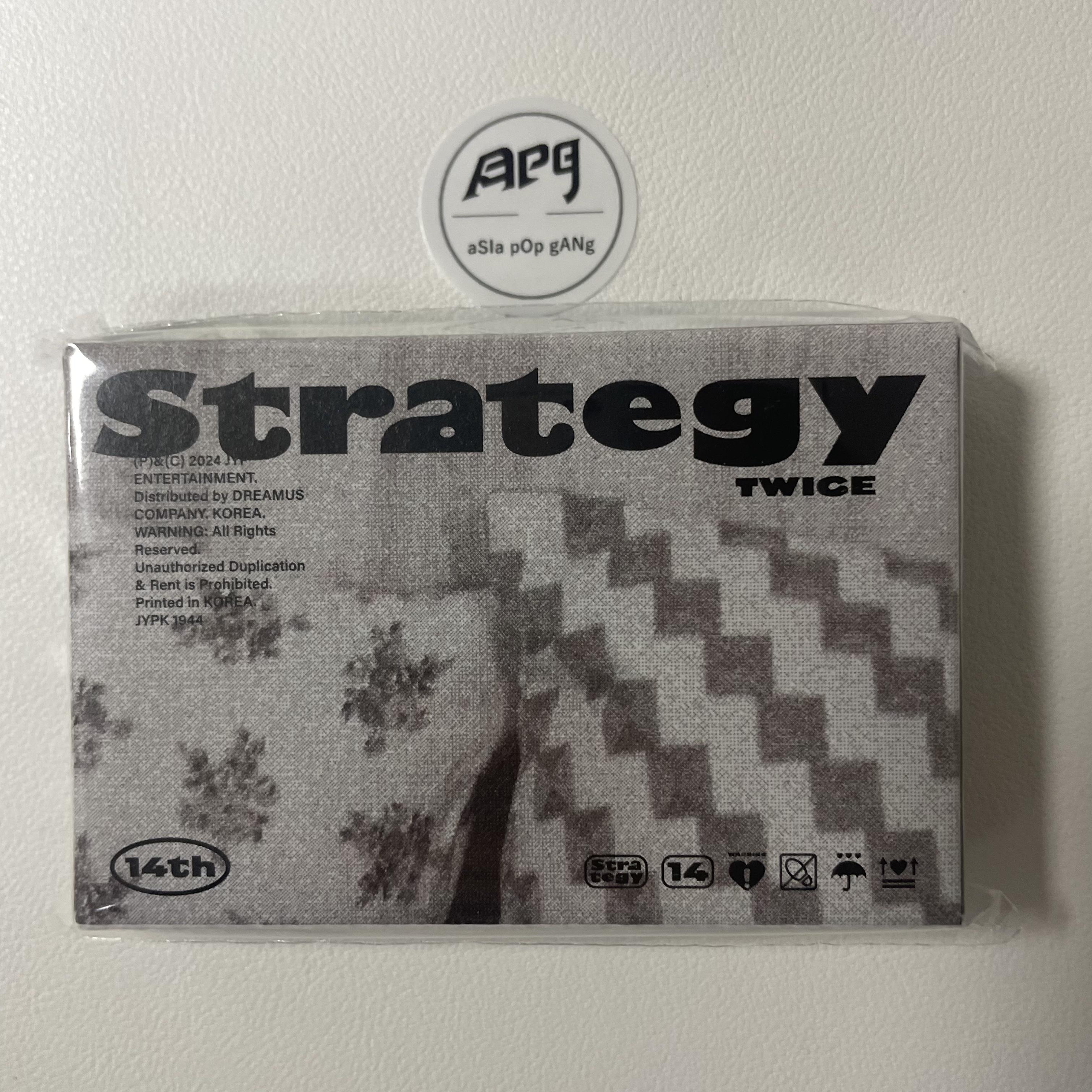 

PLATFORM NEMO TWICE - [СТРАТЕГИЯ] 14-й мини-альбом Black