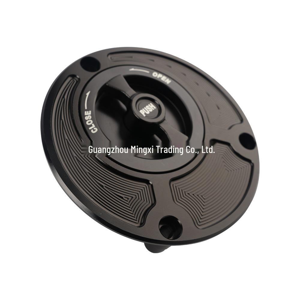 Tappo Serbatoio Carburante in Alluminio a Sgancio Rapido a 3 Fori per Yamaha MT07/09 R1 R25 R3 FZ6