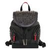 Mochila Daypack Explorer funk Couro Preto AUTÊNTICA Usada