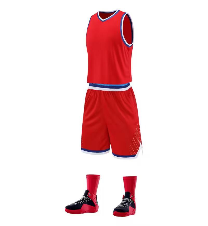 Men's Adult Basketball Uniform Set - Sports Training & Competition Jerseys