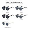 New Adjustable Zoom Round Frame Sunglasses Men Women Polarized Sun Glasses Outdoor Filter Lenses Retro Fishing Eyeglasses Shades