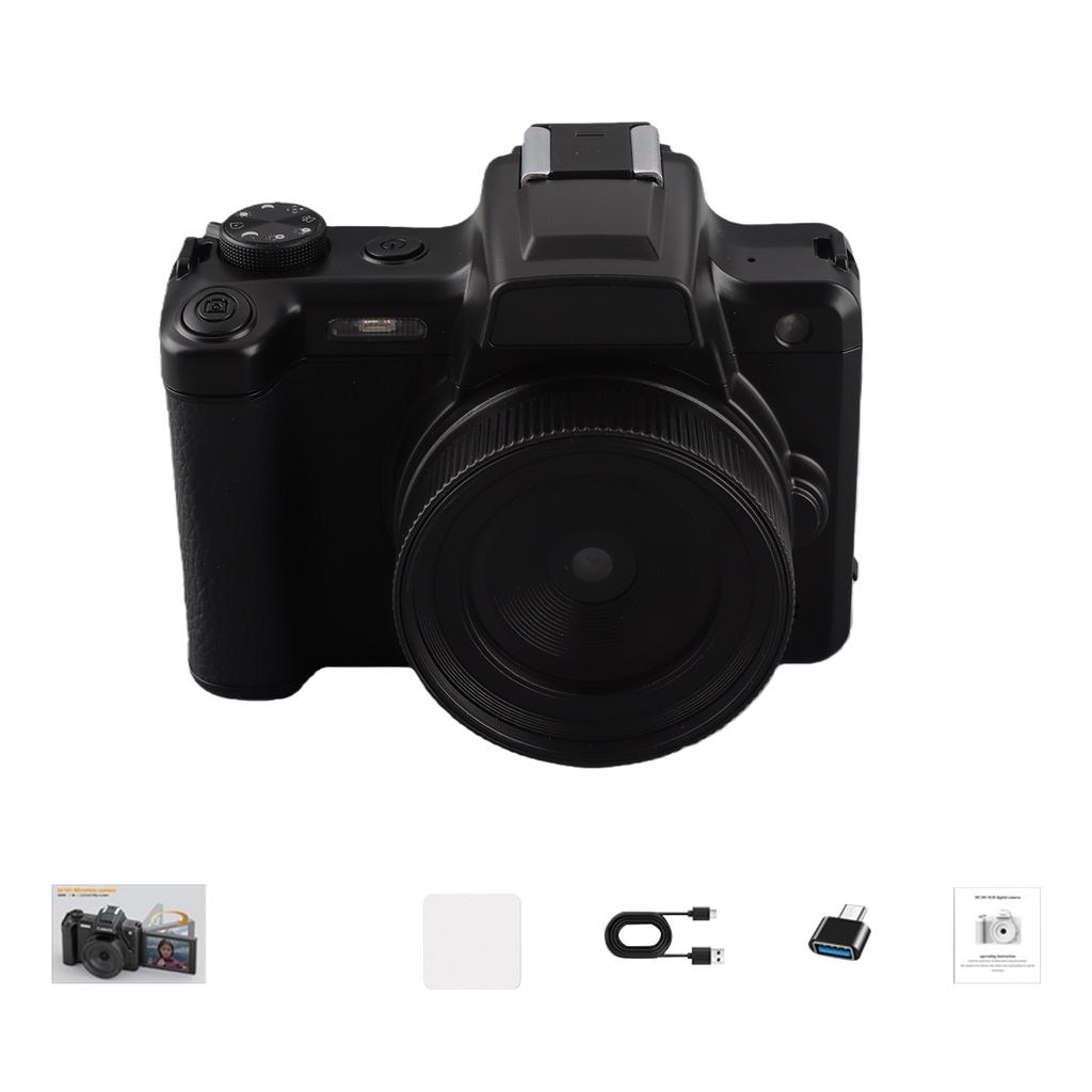4K Digital Camera 2.8 Inch 180 Degrees  Rotating Screen Vlog Camera Autofocus 28X Zoom Photo Camera