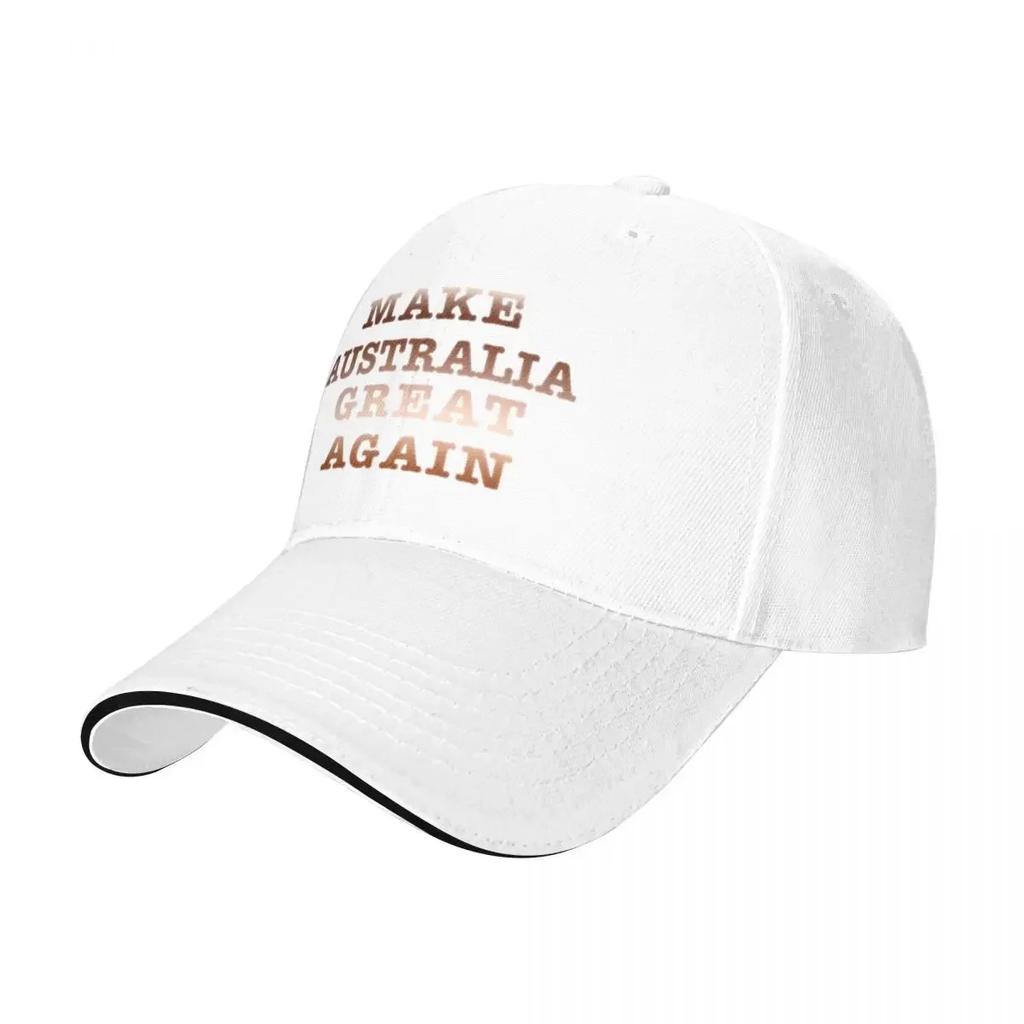 Golden Make Australia Great Again Anpassade Basebollkepsar Herr Unisex Man Strand Solskyddshattar Snapback Keps