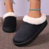 New Winter Snow Boots Fashion Fur  Women's Ankle Boots PU Leather Shoes Outdoor Mid-leg Boots Women's Fashion