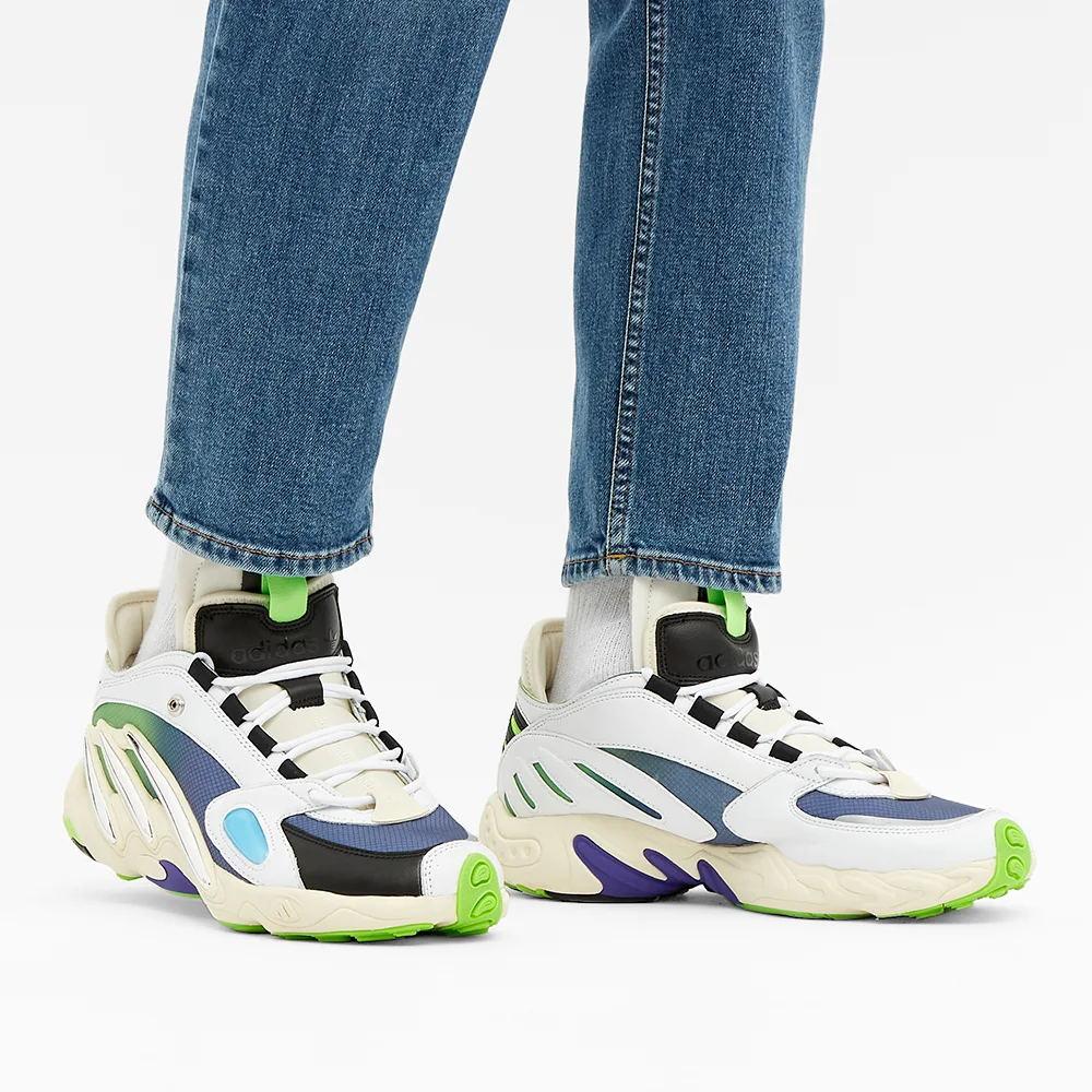 Adidas Sankuanz x Solution Streetball Белые Серебристые ...