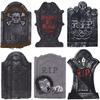 Lightweight And Durable Foam Tombstone For Halloween Party Graveyard Decoration