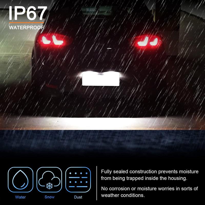 LED License Plate Light For Seat Altea Exeo Ibiza Leon Toledo For VW T-Roc Phaeton Rabbit Scirocco Golf 4/5/6/7 Skoda Superb