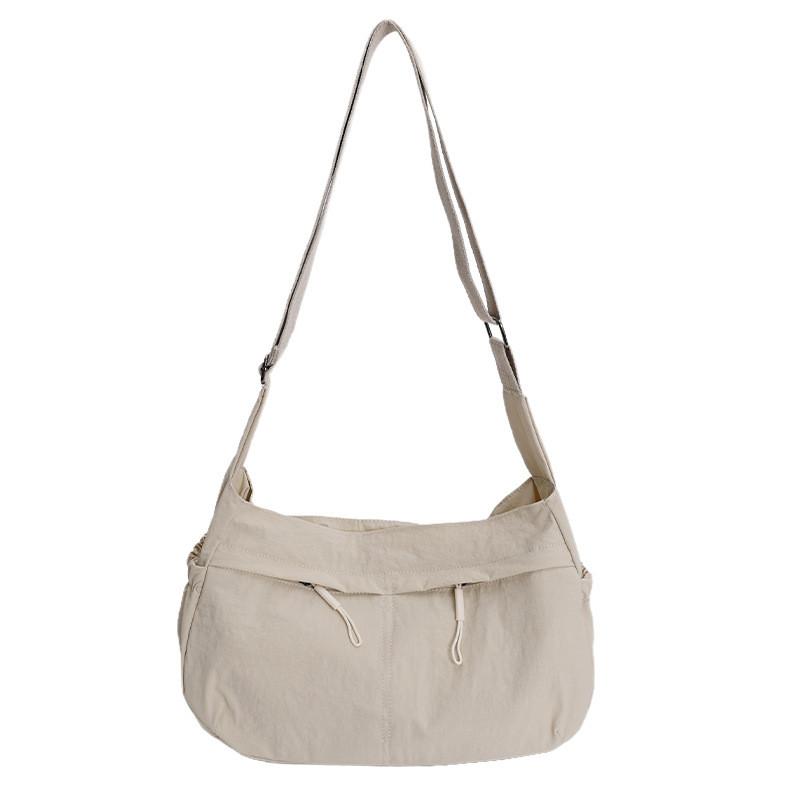 Urban Style Nylon Small Square Bag With Zipper Closure For Daily Use And Storage